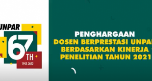 Dosen TK UNPAR Meraih Penghargaan dari LPPM UNPAR